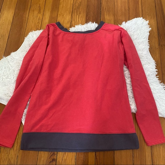 NHL Columbus Blue Jackets Women’s Lace-Up Sweatshirt - Picture 6 of 6